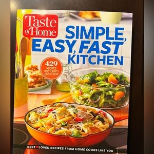 Taste of Home -cookbook “Simple Fast Easy Kitchen”